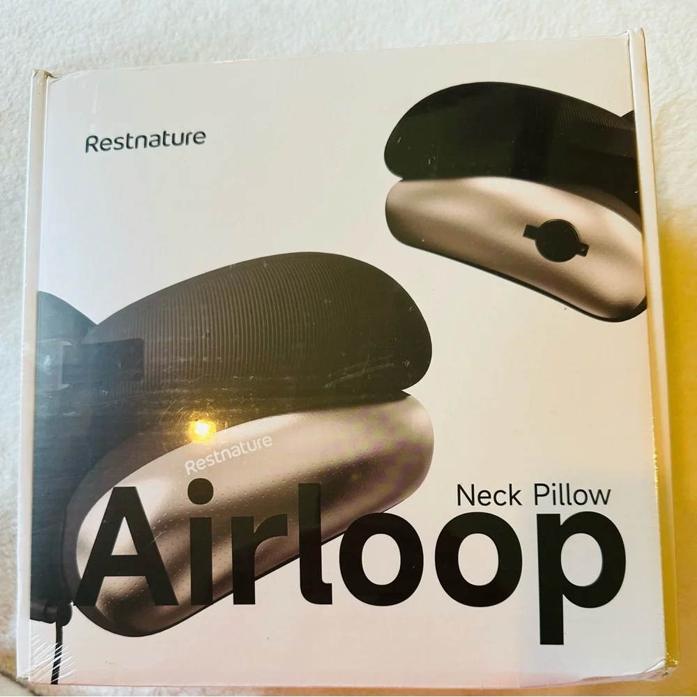 Airloop Neck Pillow 2 Two Layer Support Adjustable Height Ultra Portable